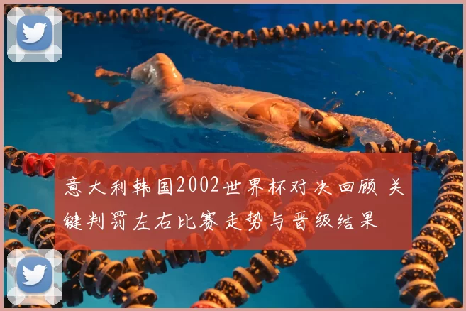意大利韩国2002世界杯对决回顾 关键判罚左右比赛走势与晋级结果