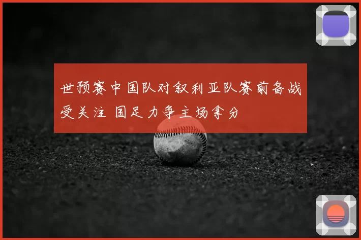世预赛中国队对叙利亚队赛前备战受关注 国足力争主场拿分