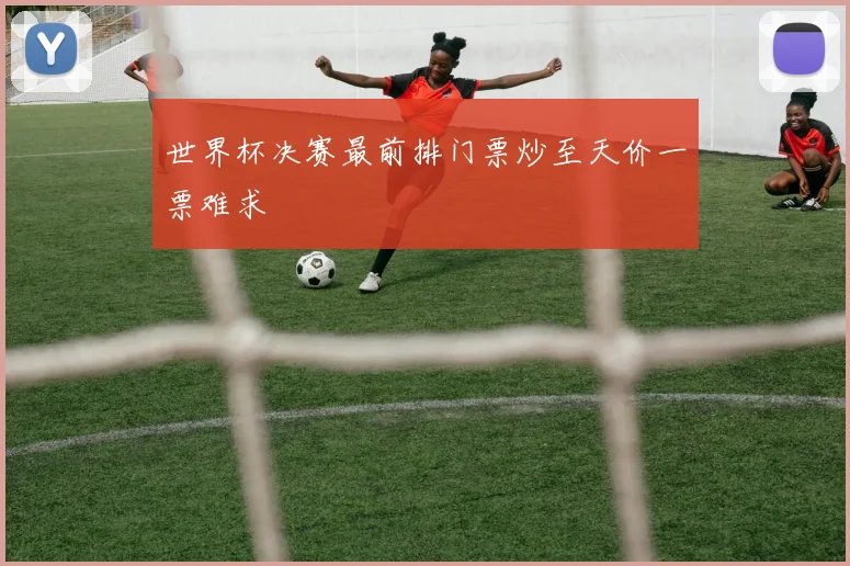 世界杯决赛最前排门票炒至天价一票难求